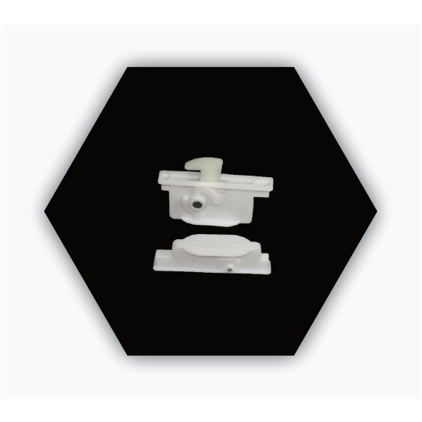 PLASTIC CAMLOCK 60 MM OLD NATURAL